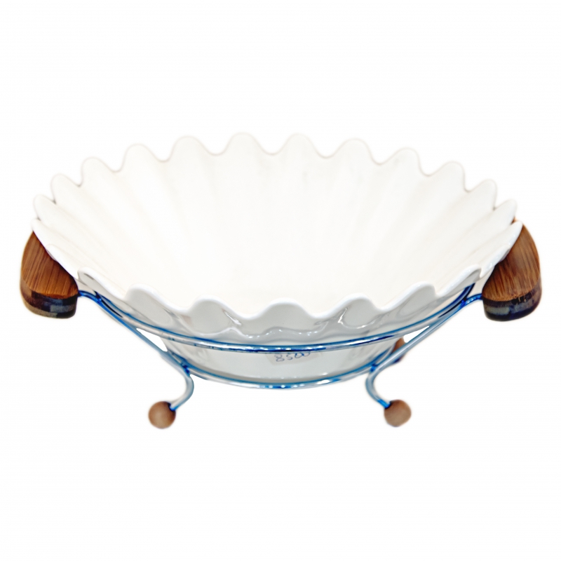 Աղցանաման Կերամիկա AV-7117 Մետաղյա Տակդիր Մեծ 2